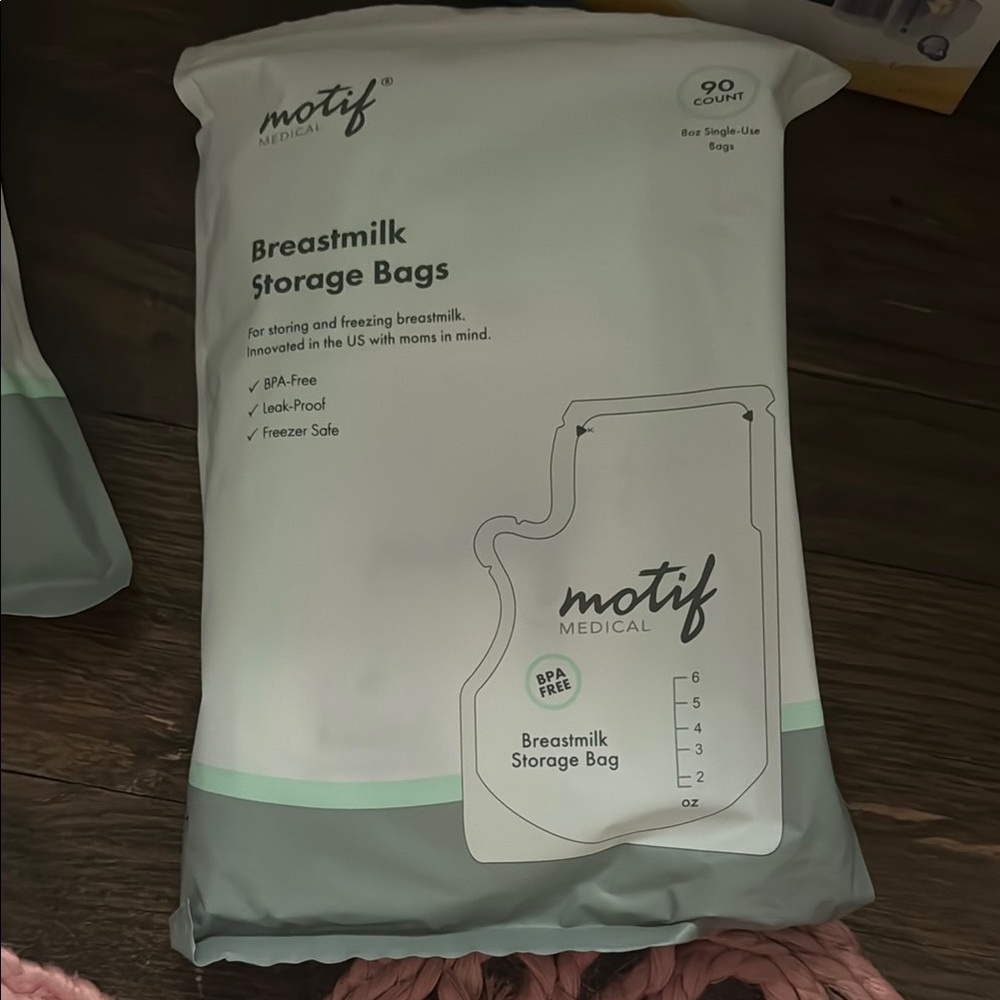 Motif Medical Breastmilk Storage Bags